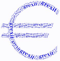 Financial crisis in Greece Word cloud illustration N2