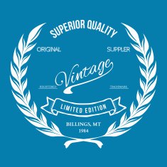 Vintage retro print t-shirt typography vector