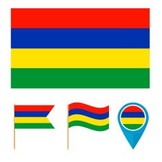 Mauritius country flag