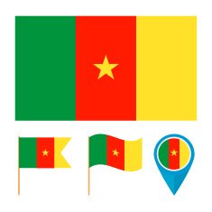 Cameroon country flag