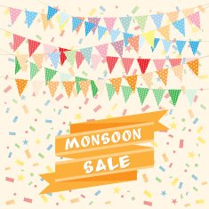 Monsoon offer and sale banner