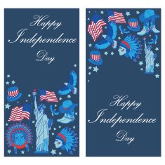USA independence day banner
