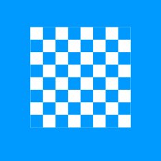 wooden chess board flat view from top