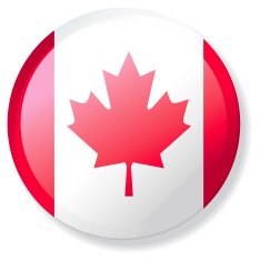 Flag Lapel Button - Canada