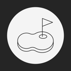 golf court line icon N3