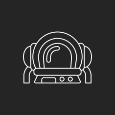 Space Astronaut line icon N6