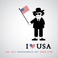 American Flag for Independence Day N5
