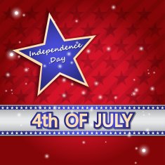 4th Of July American Independence Day Vector Illustration N4