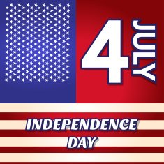 4th Of July American Independence Day Vector Illustration N5