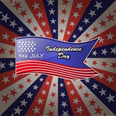 4th Of July American Independence Day Vector Illustration N10