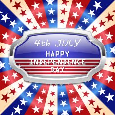 4th Of July American Independence Day Vector Illustration N13