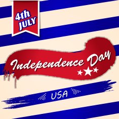 4th Of July American Independence Day Vector Illustration N21