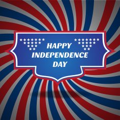 4th Of July American Independence Day Vector Illustration N29