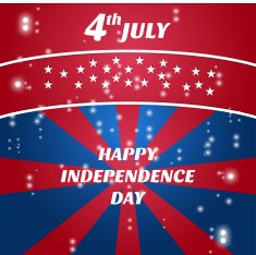 4th Of July American Independence Day Vector Illustration N30