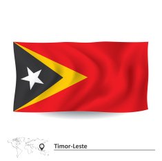 Flag of Timor-Leste N2