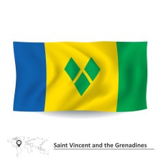 Flag of Saint Vincent and Grenadines N2