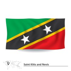 Flag of Saint Kitts and Nevis N6