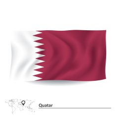 Flag of Quatar