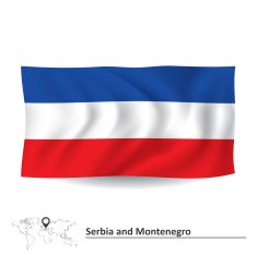 Flag of Serbia and Montenegro N2