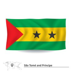 Flag of Sao Tome and Principe N5
