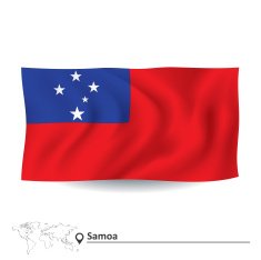 Flag Of Samoa N6