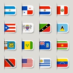 Label - American Flags N2