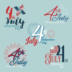 Happy independence day United States of America 4th July