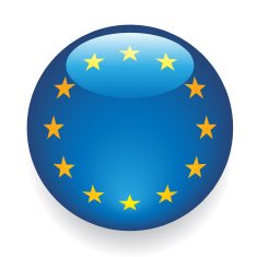 World Flag Button Euro