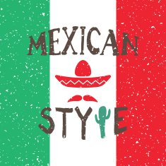 Ethnic mexican background design in native style N2