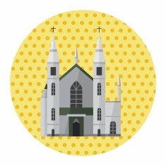 castle theme elements vector eps N23