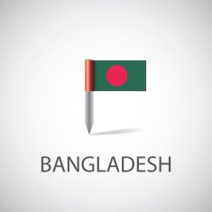 bangladesh flag pin