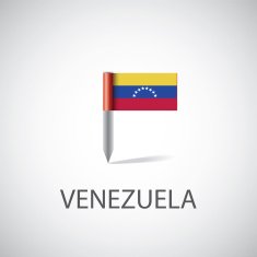 venezuela flag pin