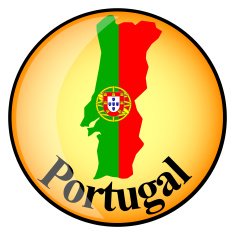 orange button with the image maps of Portugal