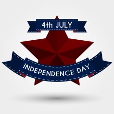 Vector illustration independence day usa