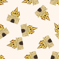 castle seamless pattern N12