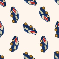 f1 racing cartoon seamless pattern background N27