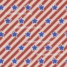 Vector independence day badge poster N3