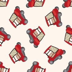 golf equipment cartoon seamless pattern background N20