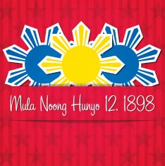 Philippines Independence Day card in vector format N2