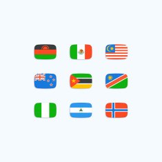 Flag of world N6