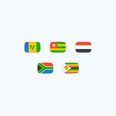 Flag of world N8