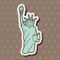 liberty statue theme elements N3