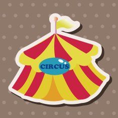 circus tents theme elements N12