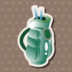 golf equipment theme elements N169