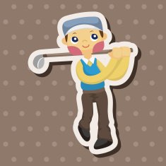 golf equipment theme elements N175