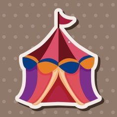 circus tents theme elements N15