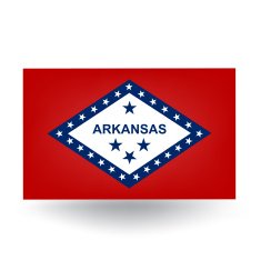 Arkansas State Flag N2