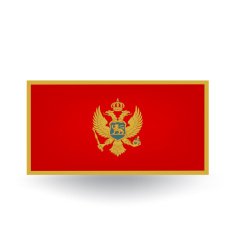 Flag of Montenegro N6
