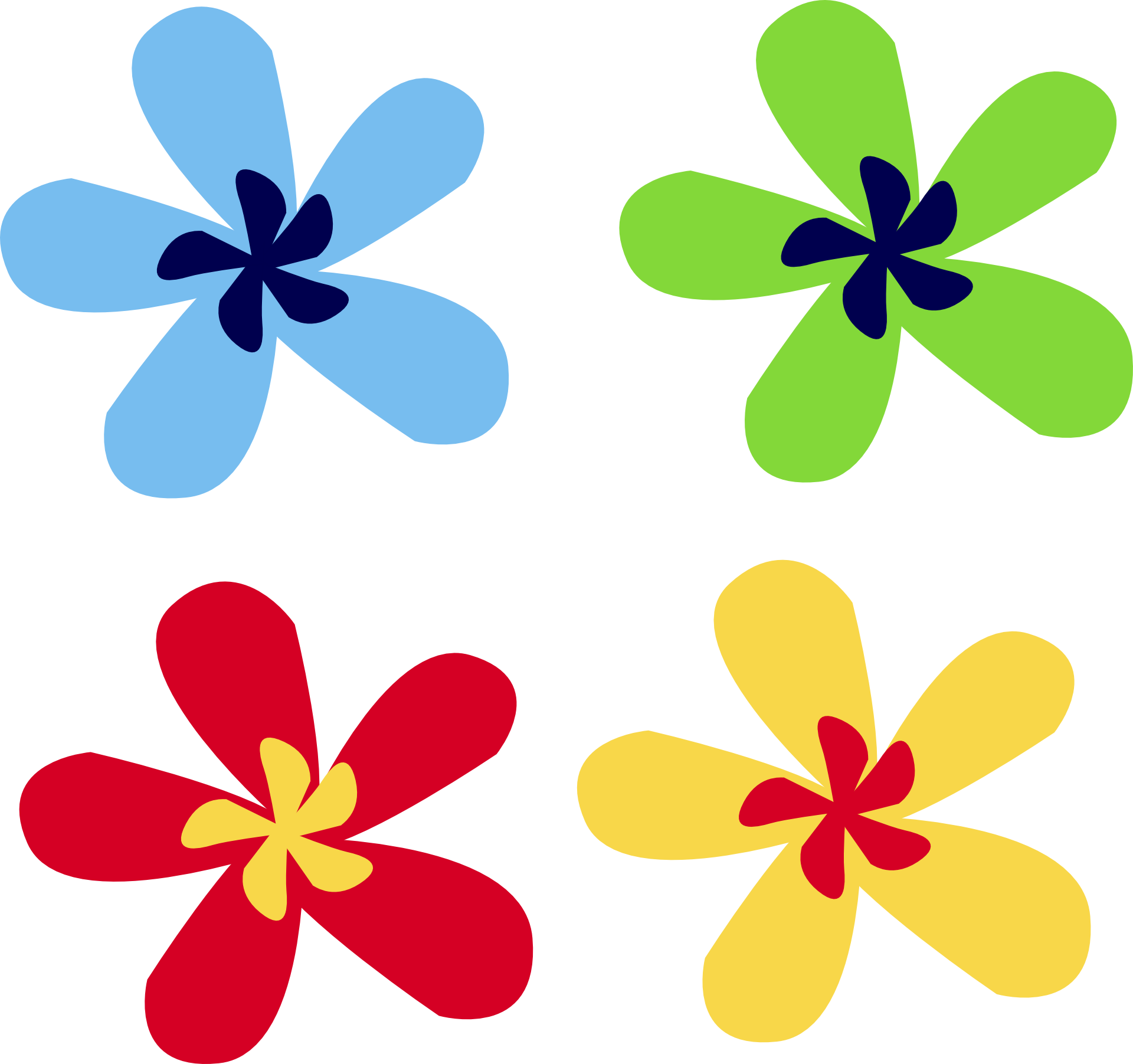 Цветной svg. Векторные цветочки. Шаблоны цветов цветные. Цветы клипарт. Цветы трафареты цветные.