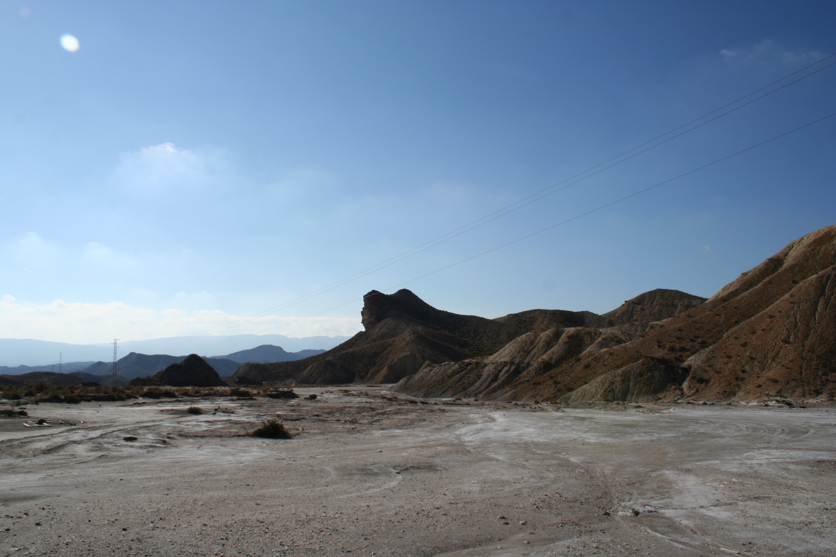 Beautiful Desert landscape in Andalusia in Spain free image download